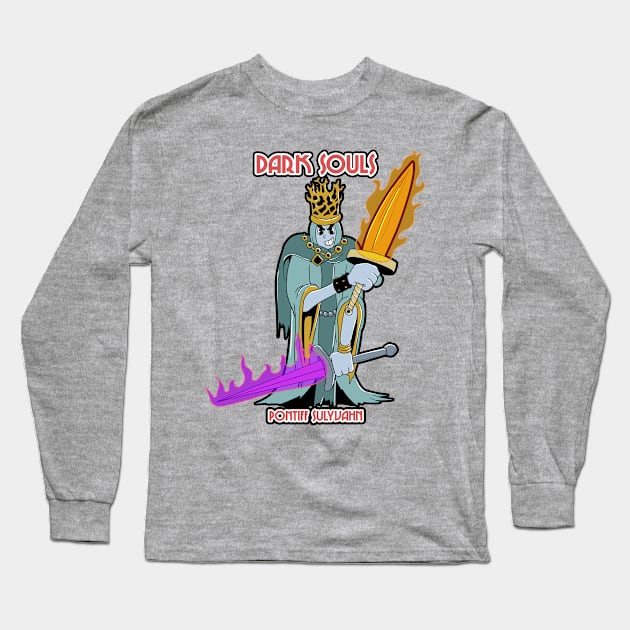 Pontiff Sulyvhan in Cuphead Style! Long Sleeve T-Shirt by Mustakro